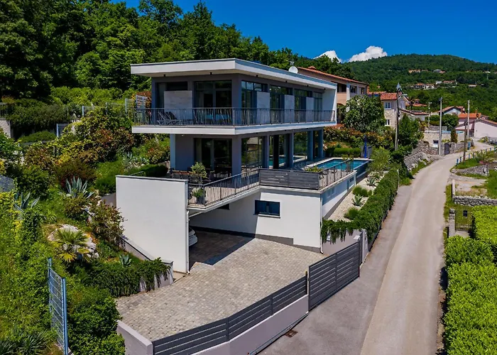 Vila Luxury The View In - For 12 People With Incredible Sea View & Wellness *