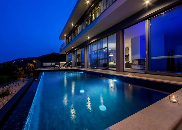 Villa Luxury The View In - For 12 People With Incredible Sea View & Wellness
