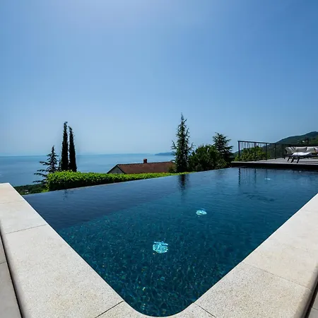 Вилла Luxury The View In - For 12 People With Incredible Sea View & Wellness Опатия